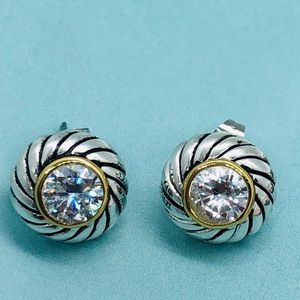 Silver Stud Earrings